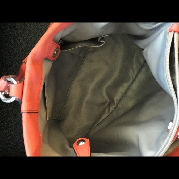 Coach Coral Peach- Silver Leather - Picture 5 of 8